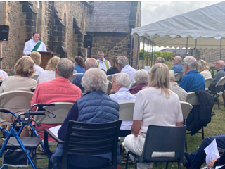 Open Air Service for Alnmouth Arts Festival